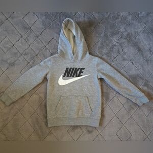 Nike Kids Light Gray Hoodie